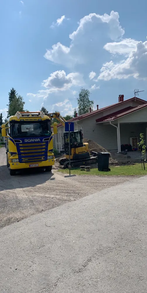 Kaluston kuljetus ja valmistelu